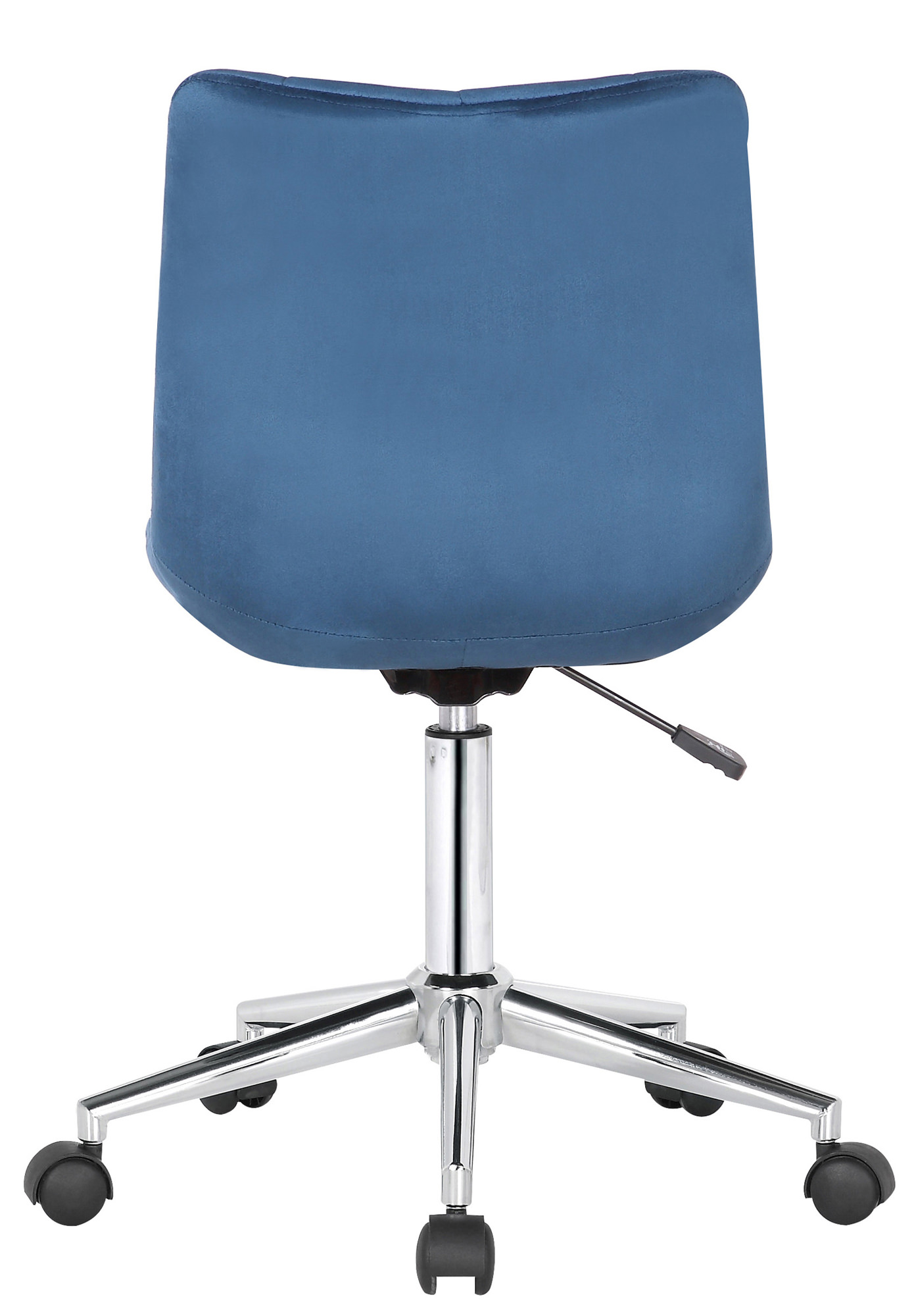 Silla de oficina Medford en terciopelo Azul